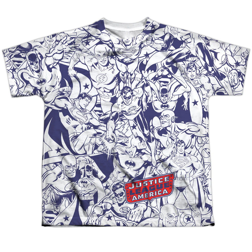 DC - Justice All Around Youth Short Sleeve 100% Poly product image 1