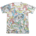 DC - Super Collage Adult Regular Fit Short Sleeve 65 - 35 product image 1