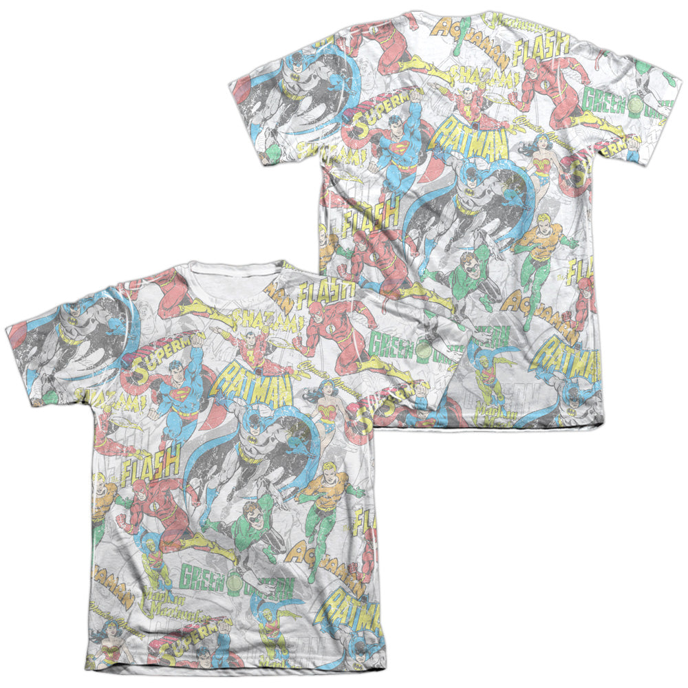 DC - Super Collage Adult Regular Fit Short Sleeve 65 - 35 product image 3