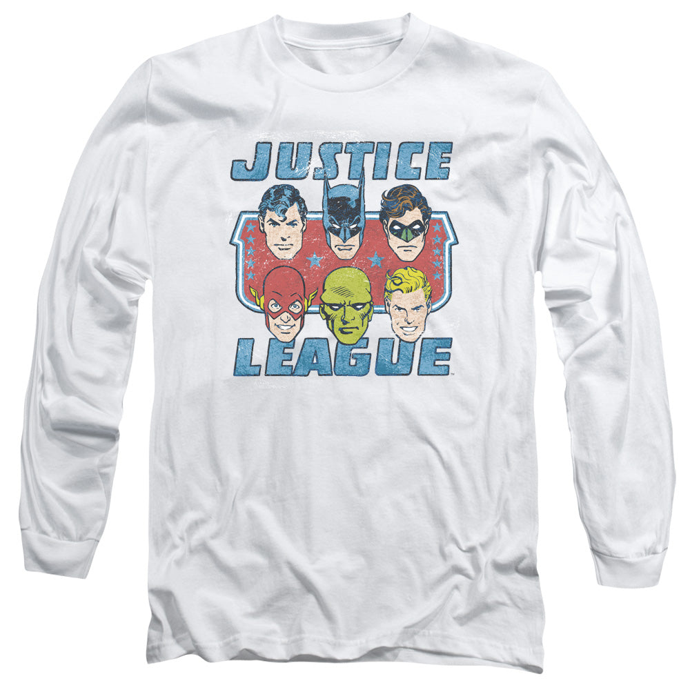 DC - Faces Of Justice Adult Long Sleeve product image 1