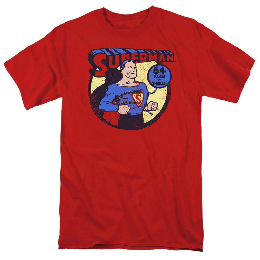 DC - Superman 64 Adult Regular Fit Short Sleeve product image 1