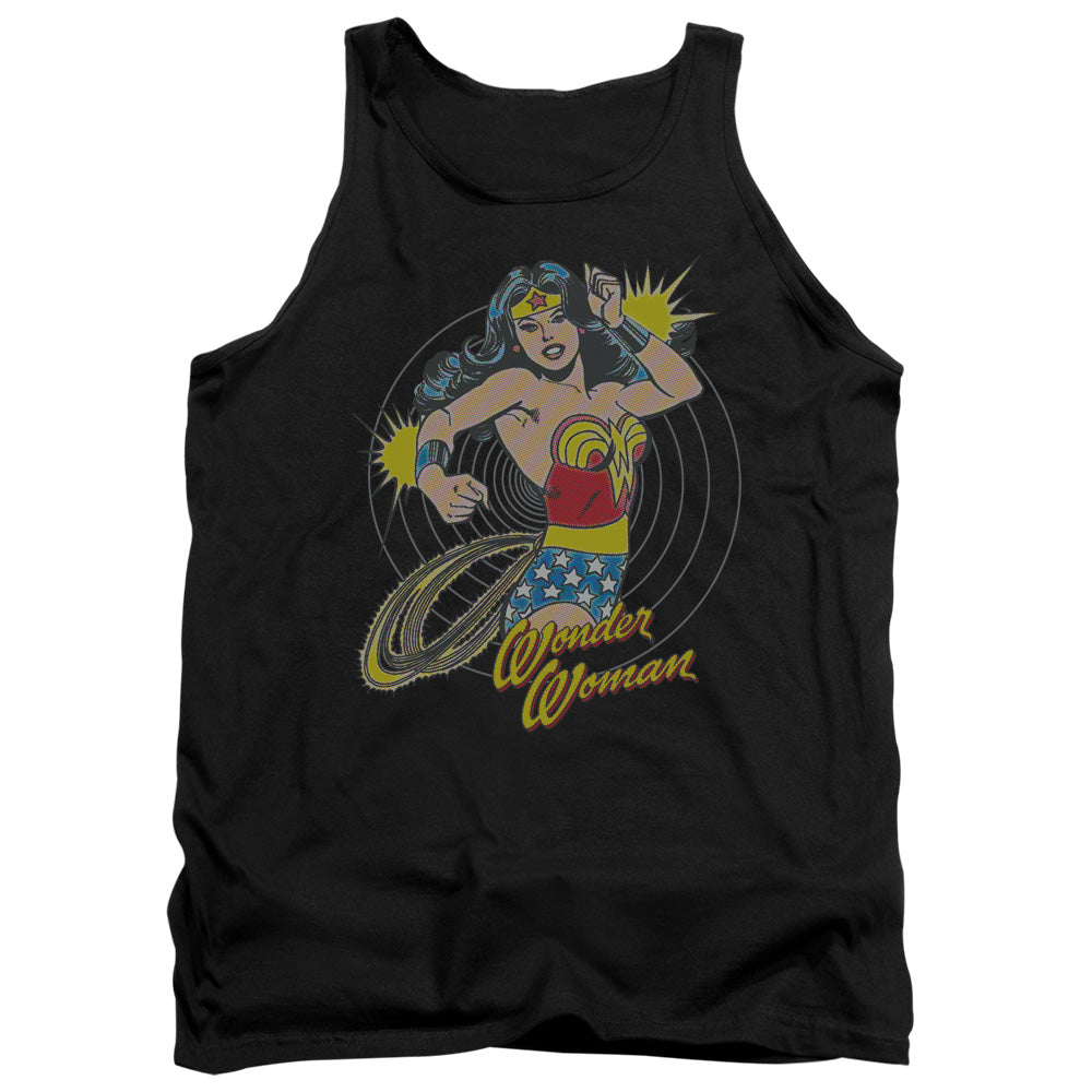 DC - Spinning Adult Tank Top