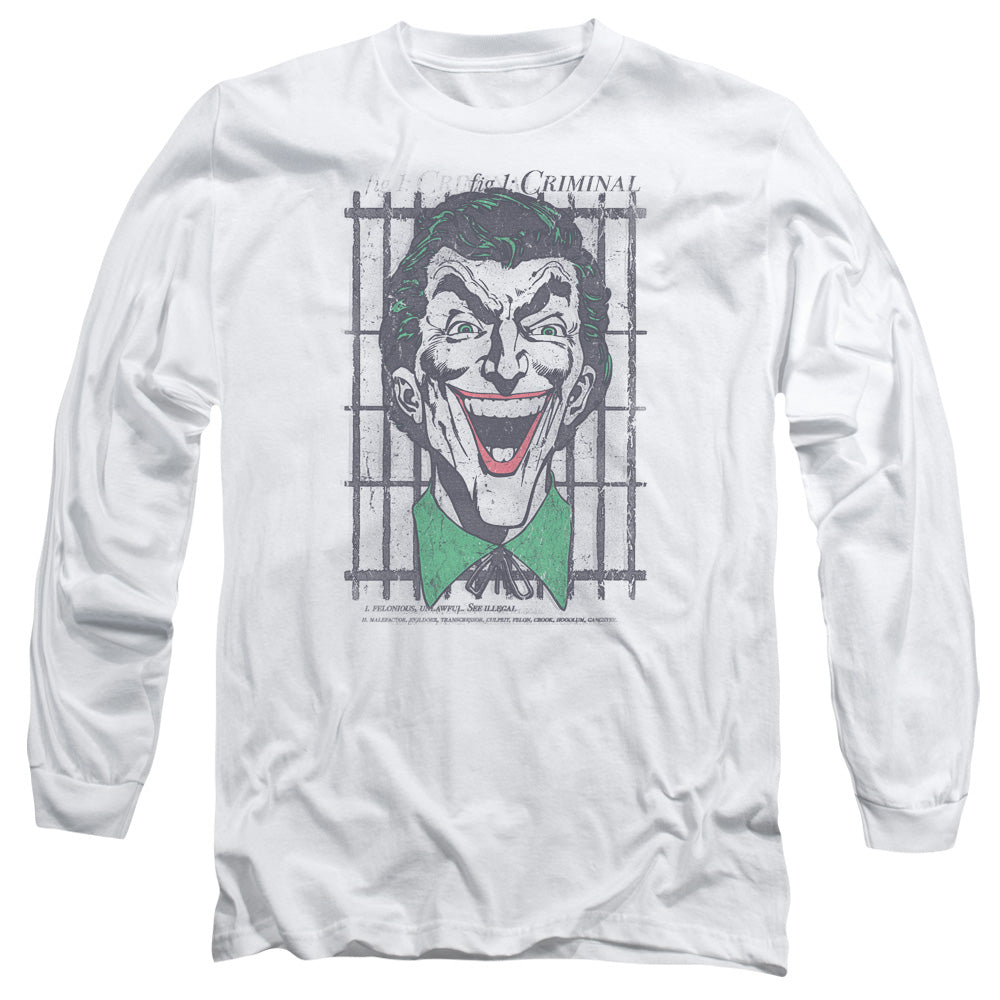 DC - Criminal Adult Long Sleeve product image 1