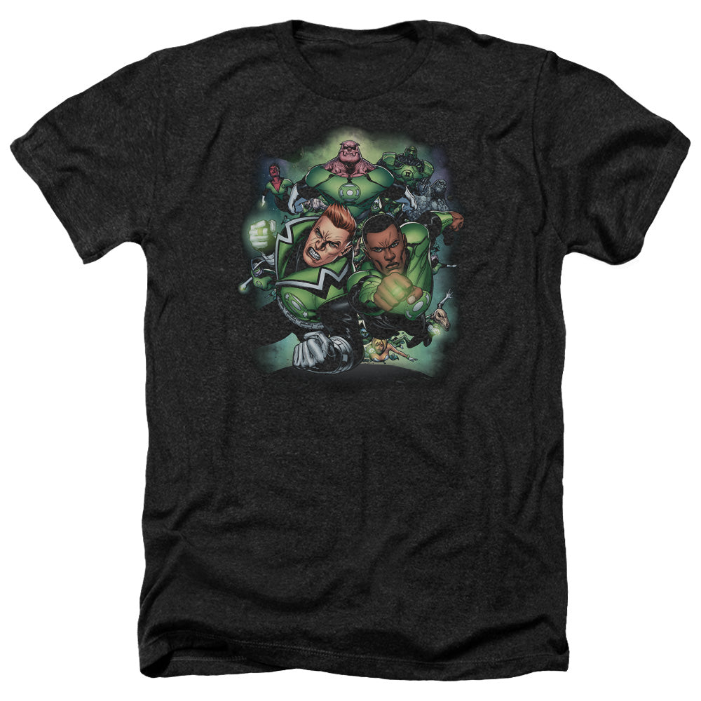 Green Lantern - Corps #1 Adult Regular Fit Heather Short product image 2