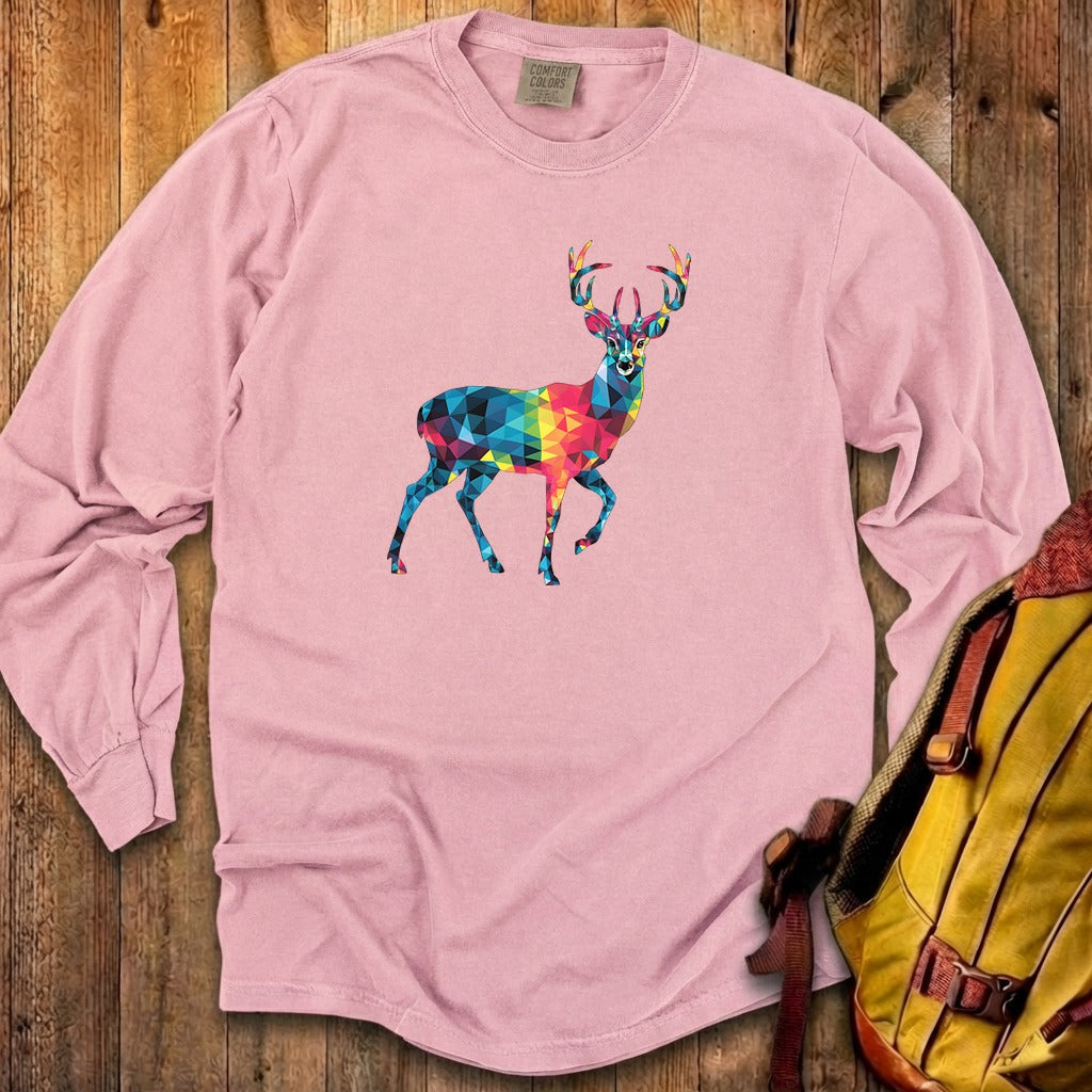 Deer Mosaic Cotton Long Sleeve product image 7
