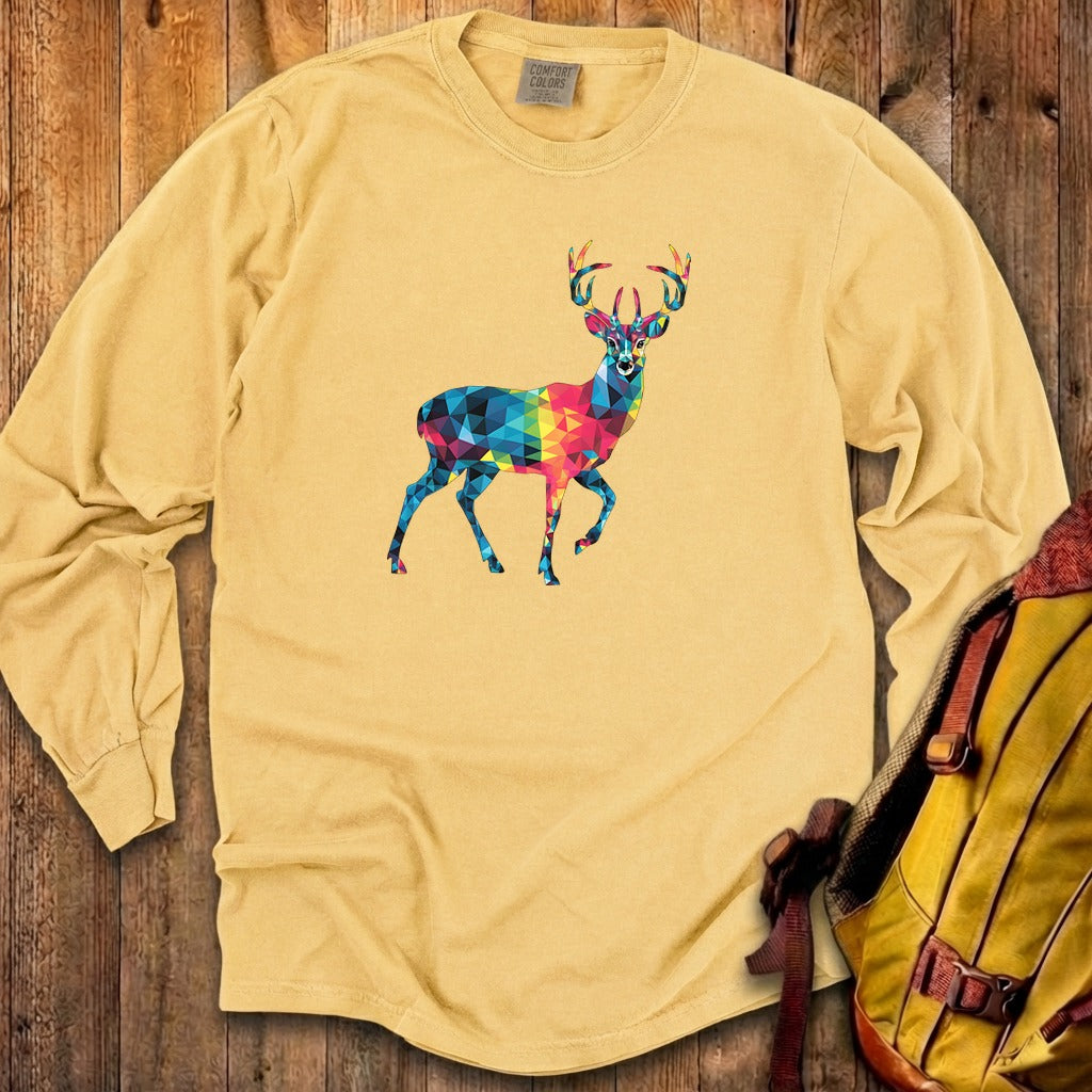 Deer Mosaic Cotton Long Sleeve product image 9