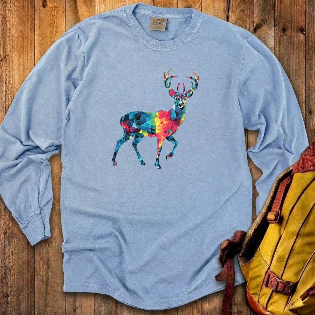 Deer Mosaic Cotton Long Sleeve product image 11