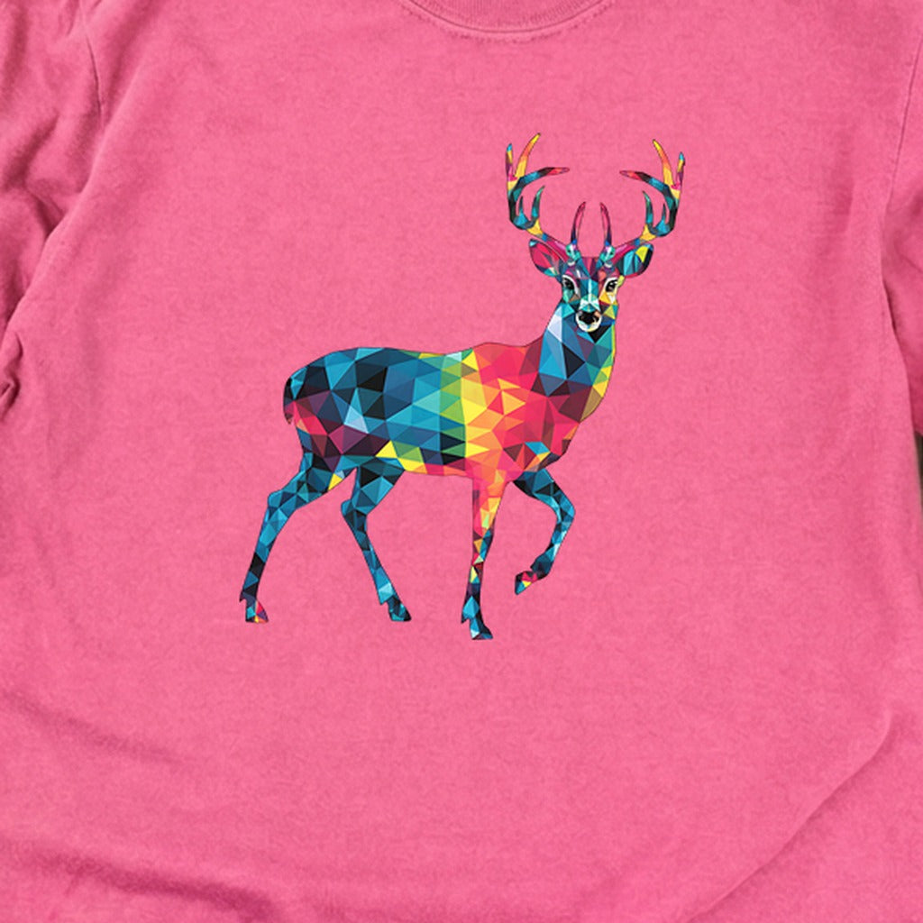 Deer Mosaic Cotton Long Sleeve product image 16