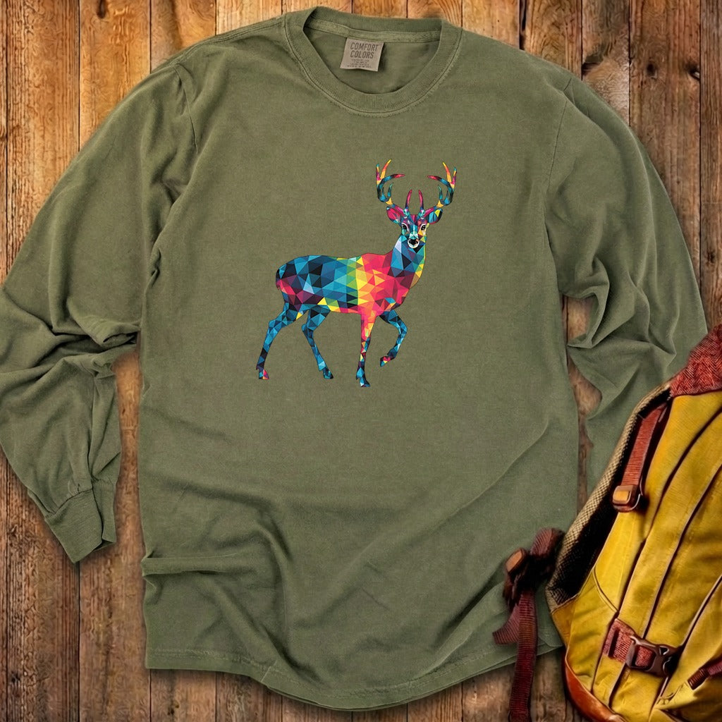Deer Mosaic Cotton Long Sleeve product image 17