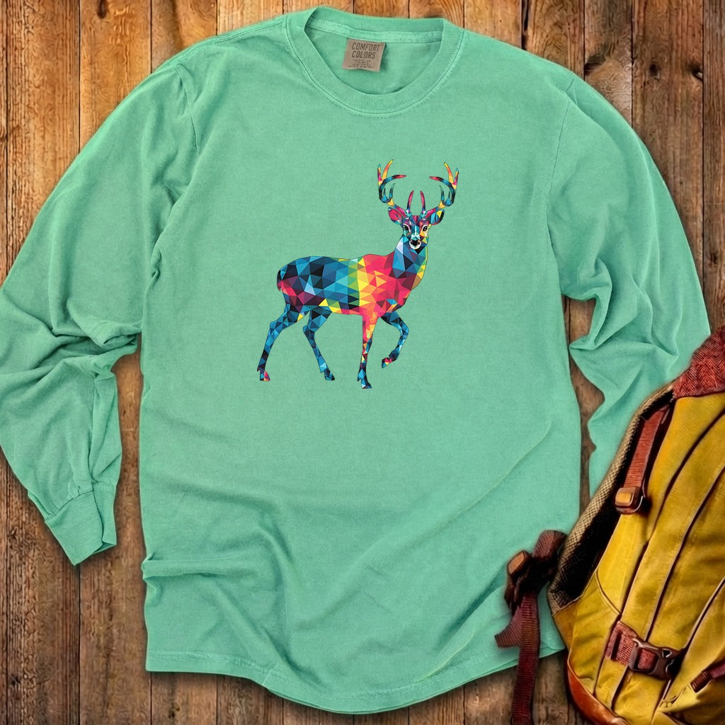 Deer Mosaic Cotton Long Sleeve product image 19