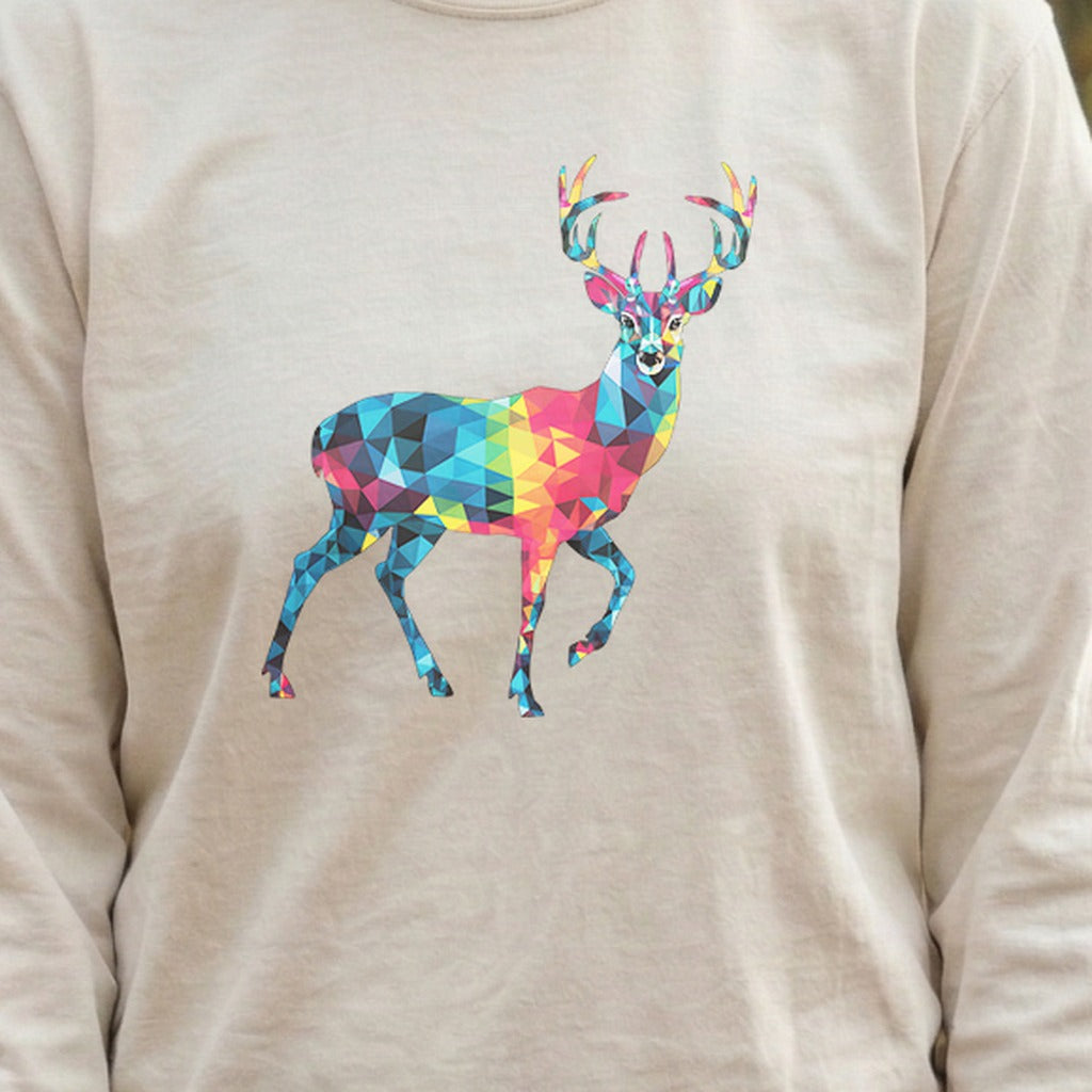 Deer Mosaic Cotton Long Sleeve product image 6