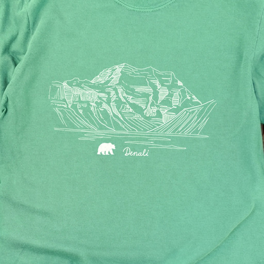 Denali Line Drawing Cotton Long Sleeve product image 20