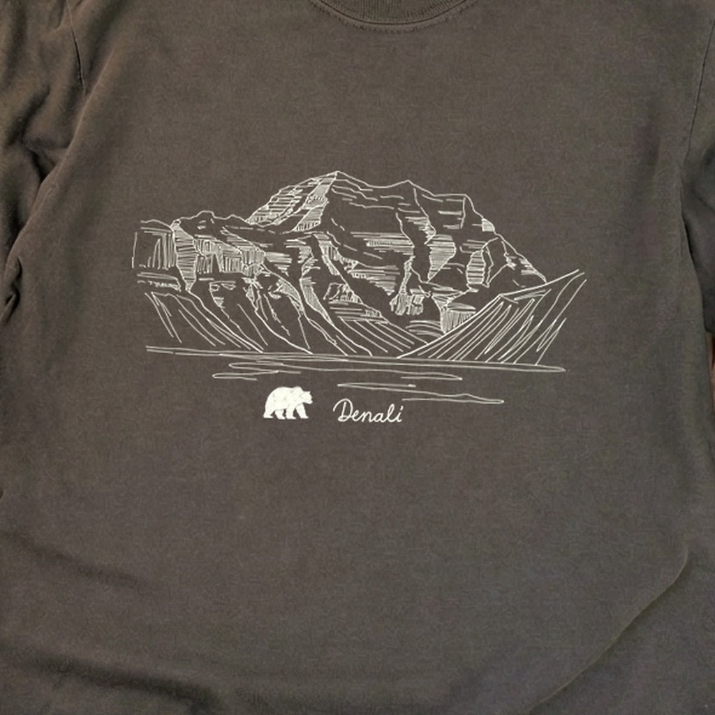 Denali Line Drawing Cotton Long Sleeve product image 28