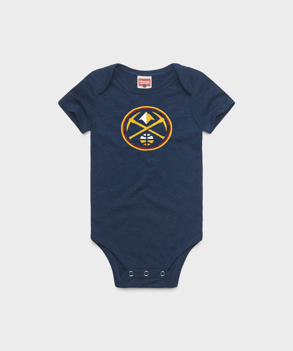 Denver Nuggets Logo Baby One Piece