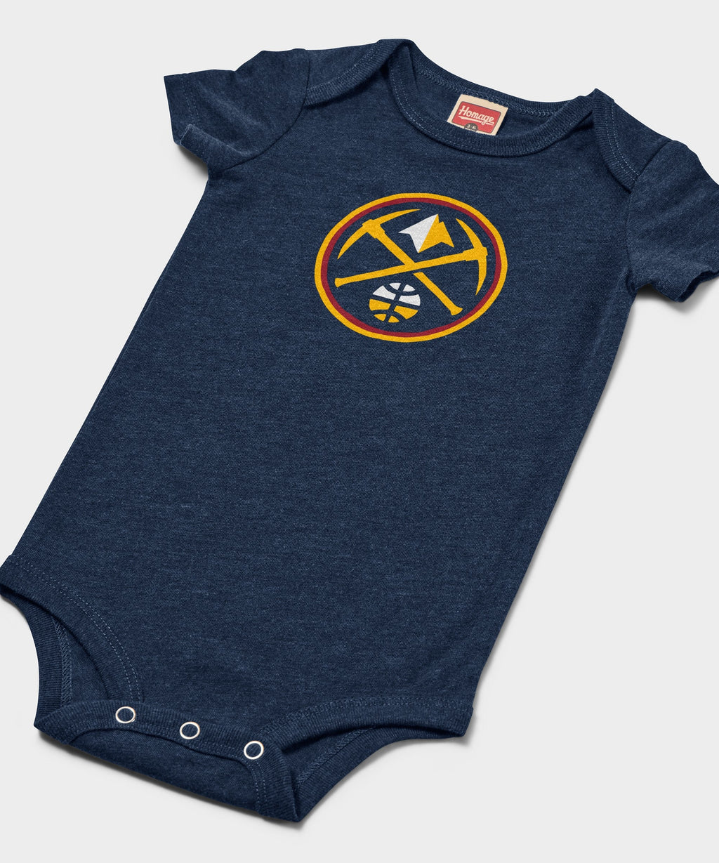 Denver Nuggets Logo Baby One Piece