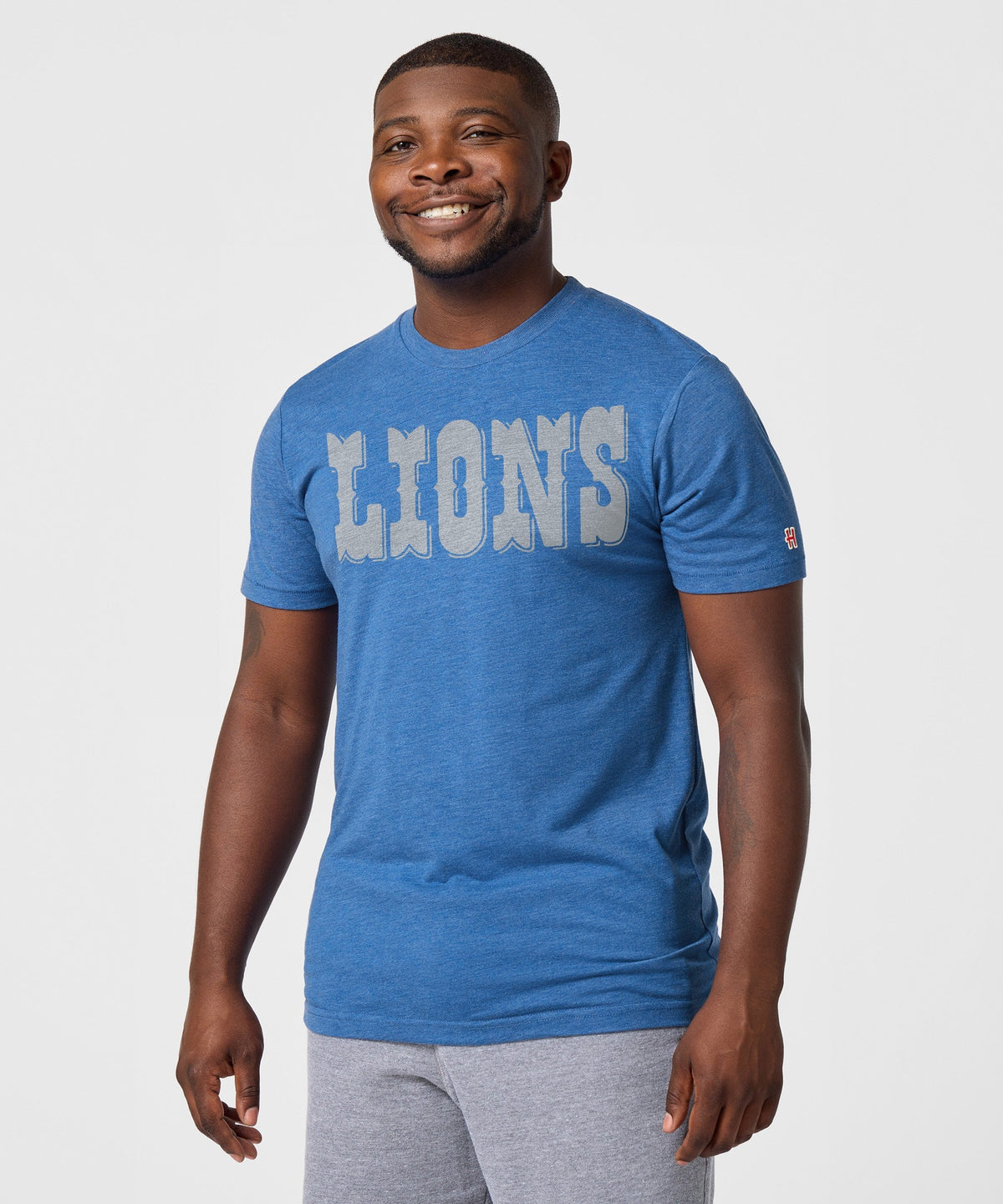 Detroit Lions Wordmark '70 T-Shirt product image 3
