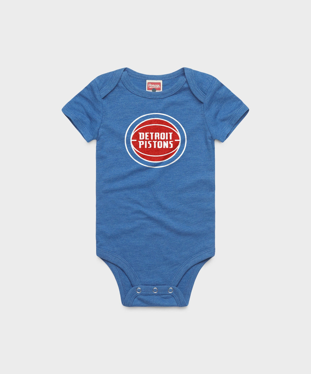 Detroit Pistons Logo Baby One Piece