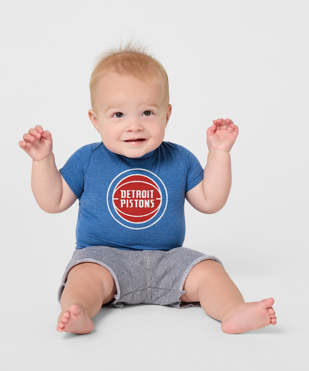 Detroit Pistons Logo Baby One Piece