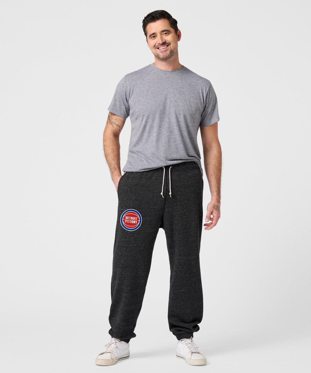 Detroit Pistons Logo Sweatpants