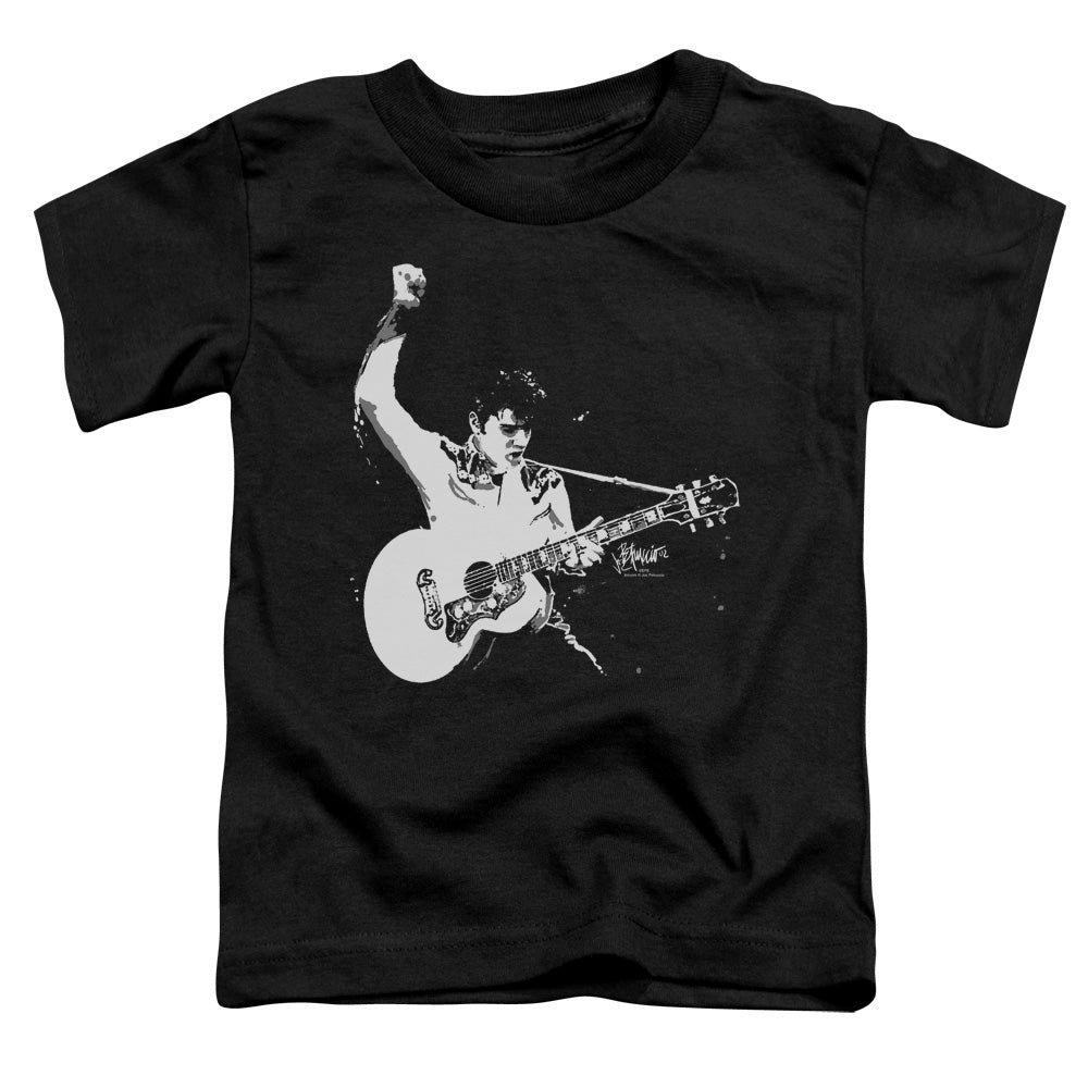 Elvis Presley - Black&White Guitarman Toddler Short Sleeve product image 1