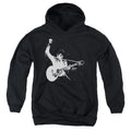 Elvis Presley - Black&White Guitarman Youth Hooded product image 1