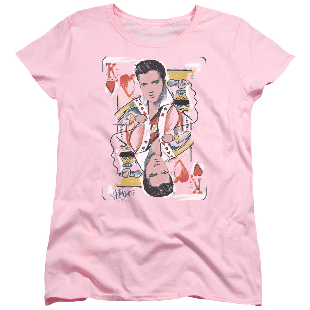 Elvis Presley - King Of Hearts Women's Short Sleeve product image 1