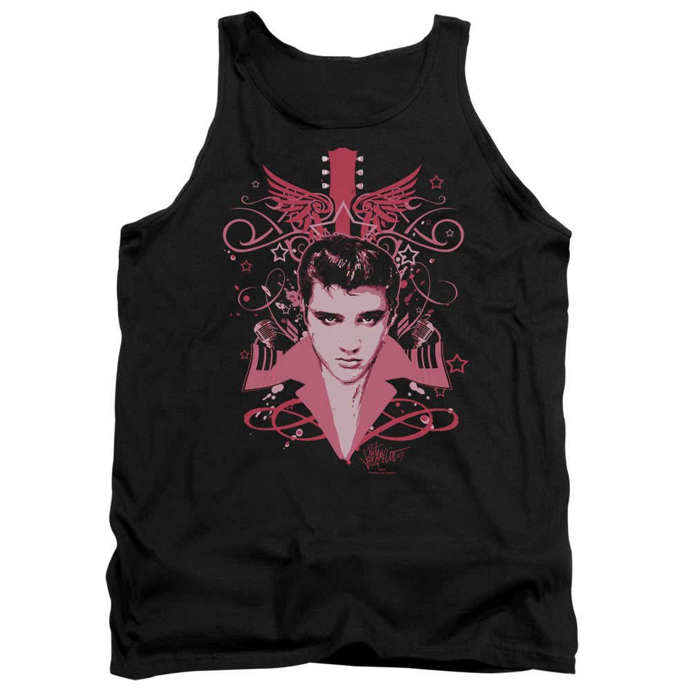 Elvis Presley - Lets Face It Adult Tank Top