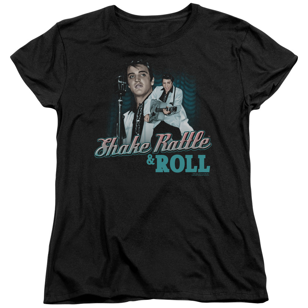 Elvis Presley - Shake Rattle & Roll Women's Short Sleeve product image 1