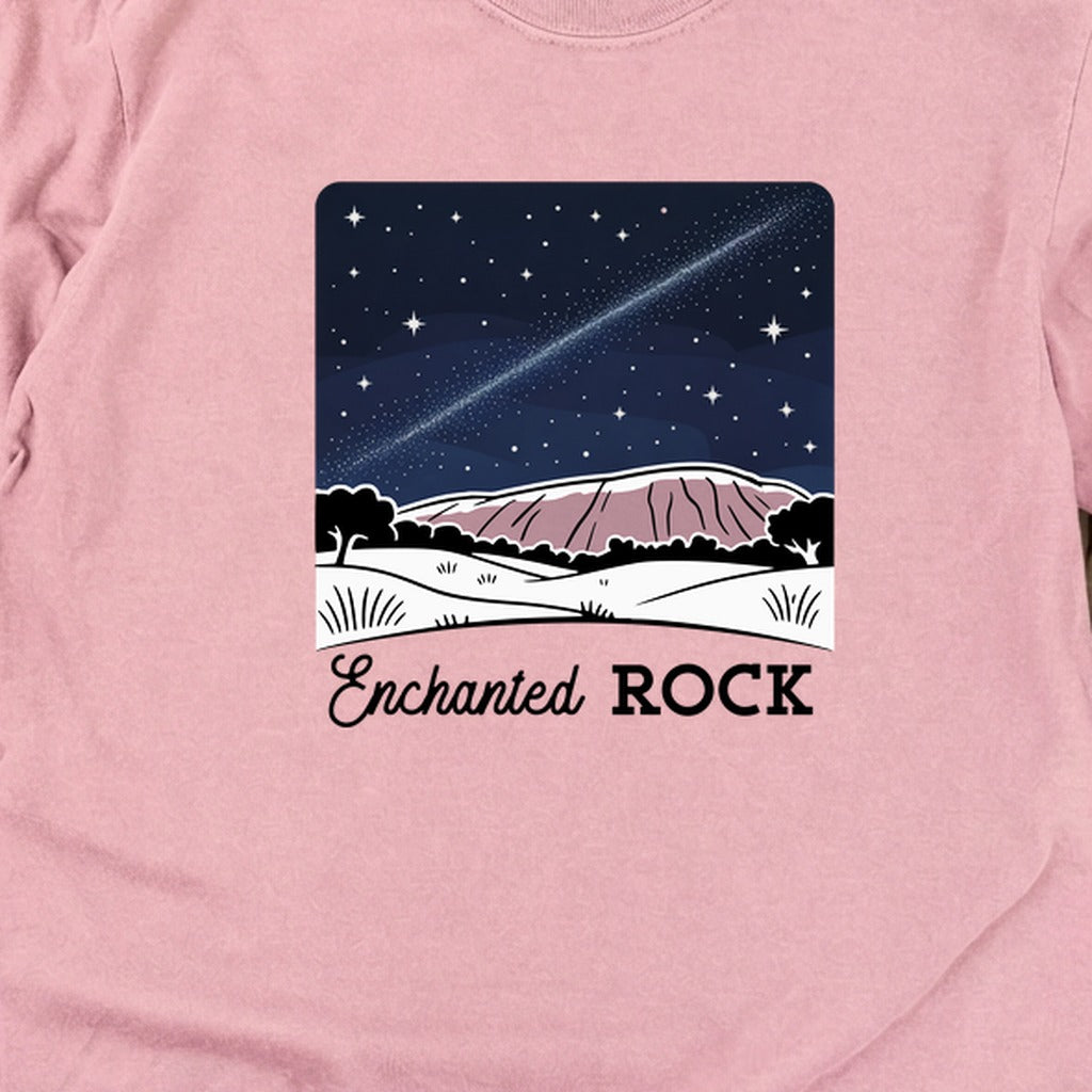 Enchanted Rock at Night Cotton Long Sleeve product image 8
