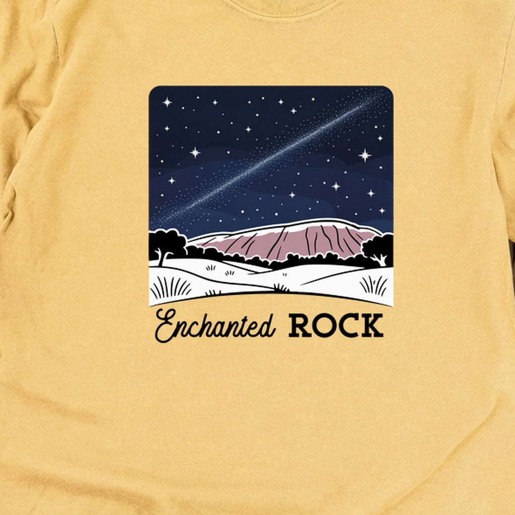 Enchanted Rock at Night Cotton Long Sleeve product image 10