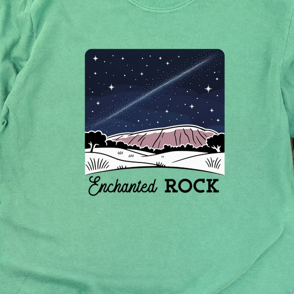 Enchanted Rock at Night Cotton Long Sleeve product image 20