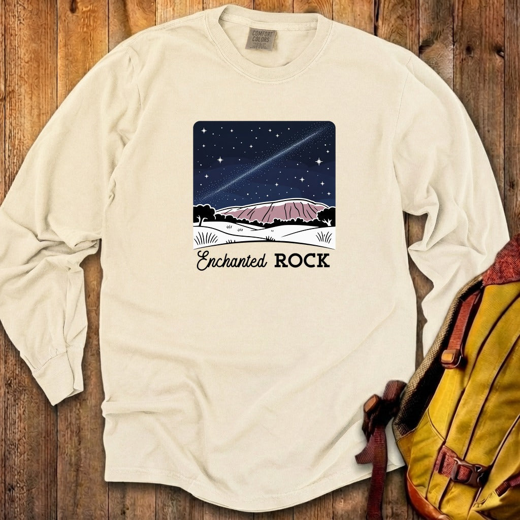 Enchanted Rock at Night Cotton Long Sleeve product image 21