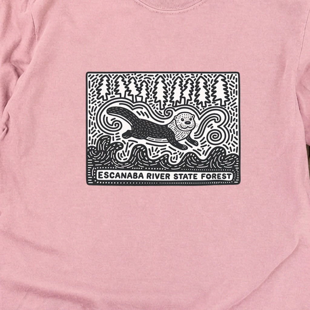 Escanaba River State Forest Cotton Long Sleeve product image 8