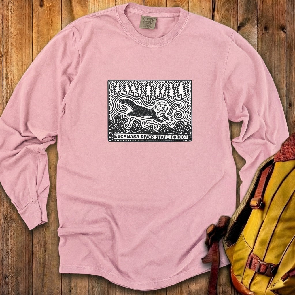 Escanaba River State Forest Cotton Long Sleeve product image 7