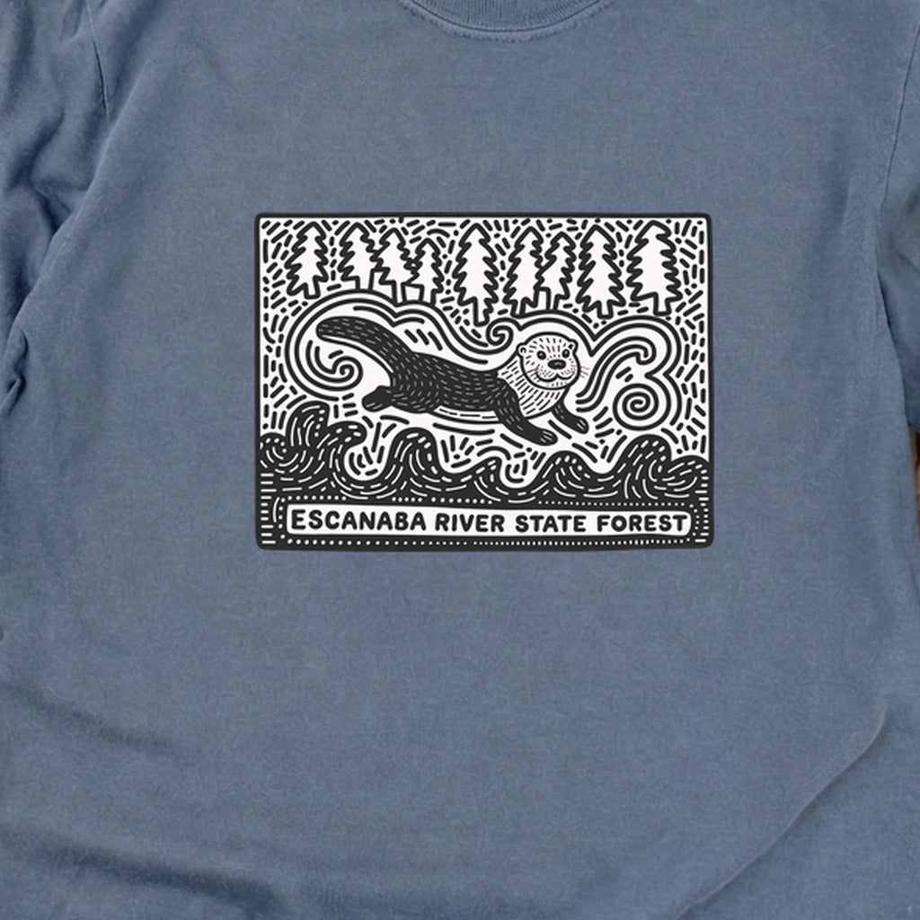 Escanaba River State Forest Cotton Long Sleeve product image 10