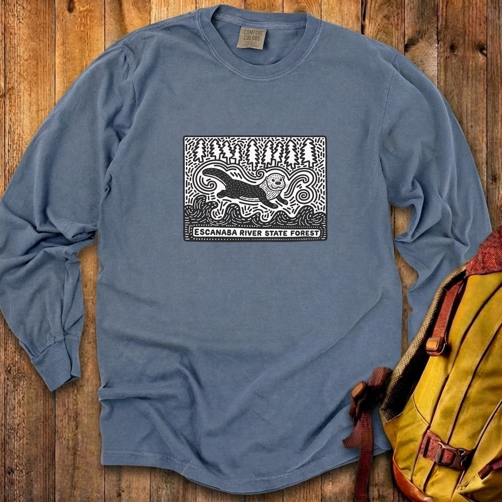 Escanaba River State Forest Cotton Long Sleeve product image 9