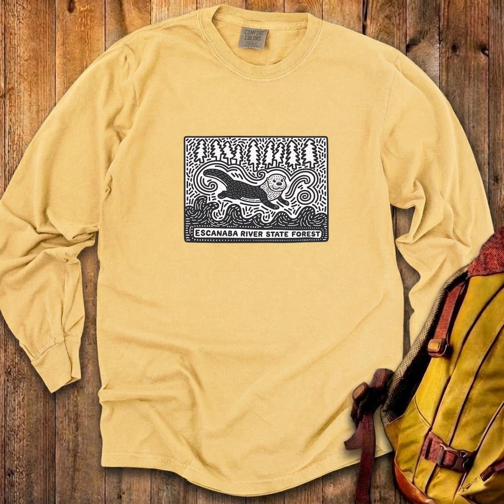 Escanaba River State Forest Cotton Long Sleeve product image 11