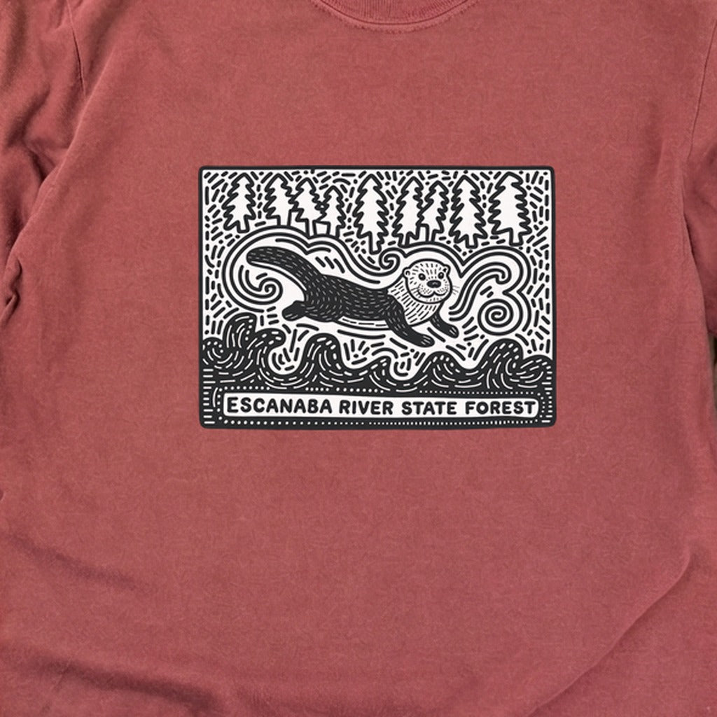 Escanaba River State Forest Cotton Long Sleeve product image 16