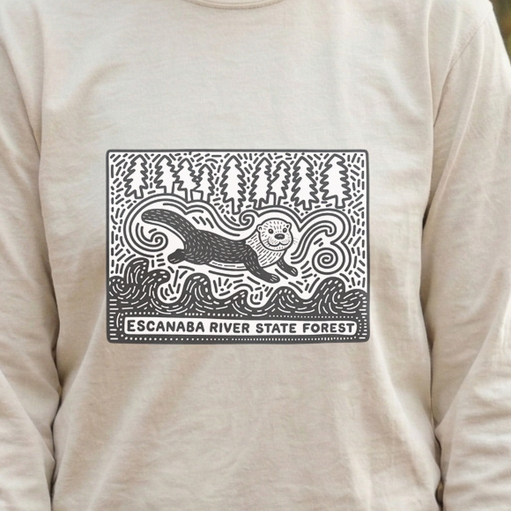 Escanaba River State Forest Cotton Long Sleeve product image 6