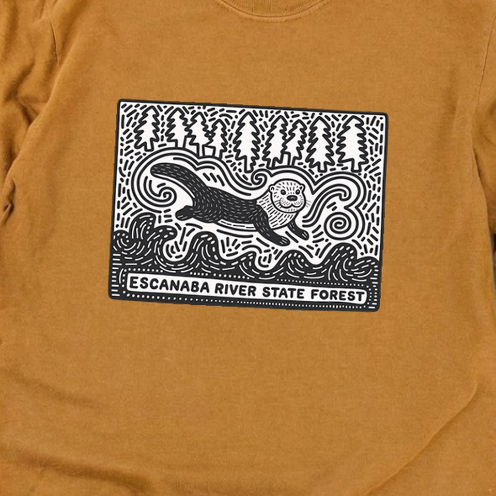 Escanaba River State Forest Cotton Long Sleeve product image 24