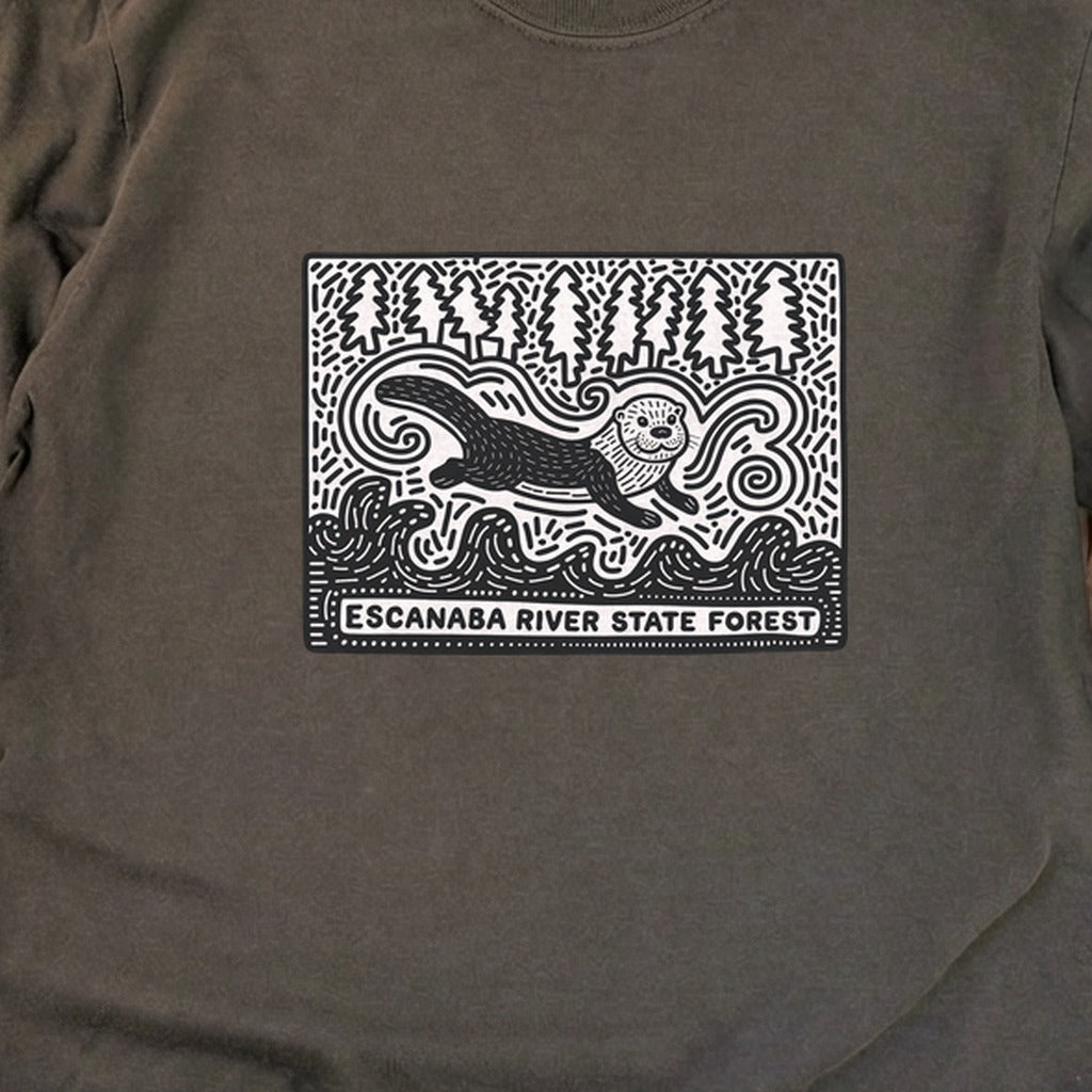 Escanaba River State Forest Cotton Long Sleeve product image 28