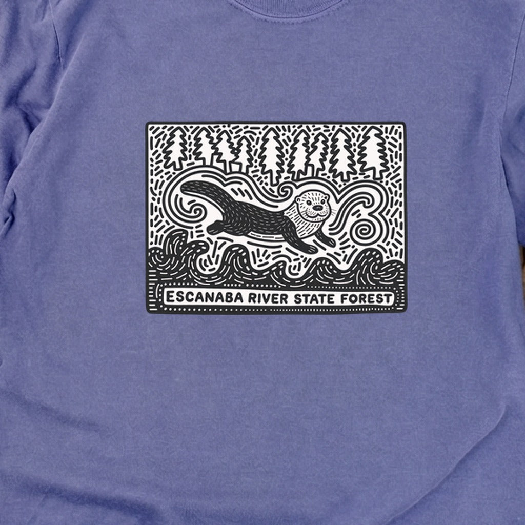 Escanaba River State Forest Cotton Long Sleeve product image 30