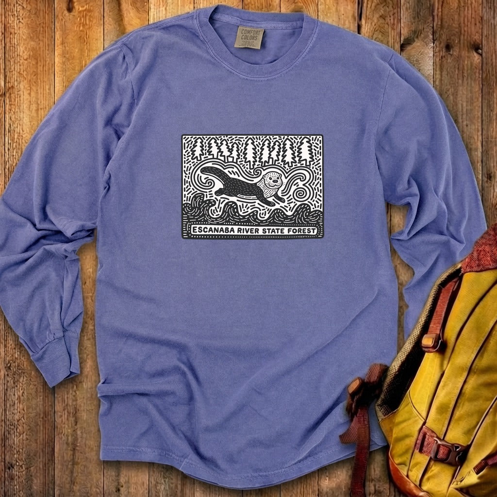 Escanaba River State Forest Cotton Long Sleeve product image 29