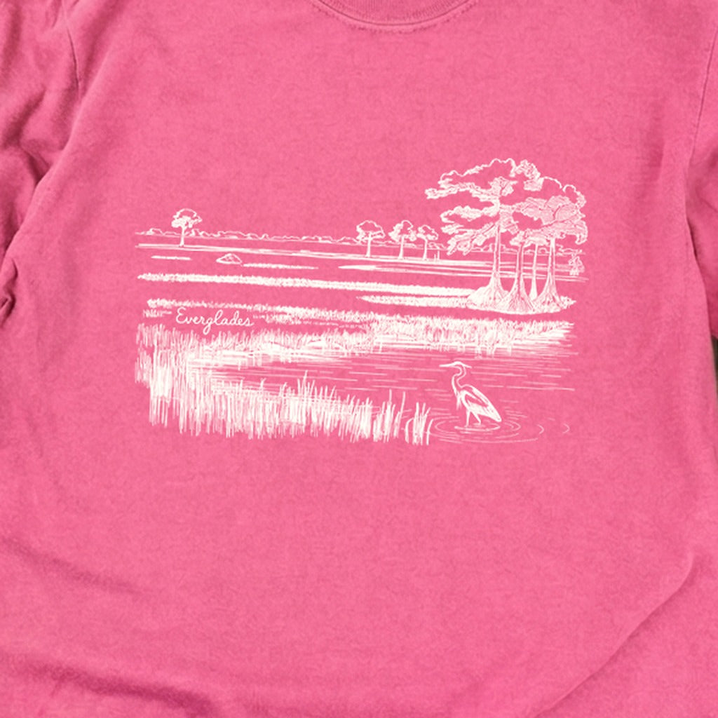 Everglades Line Drawing Cotton Long Sleeve product image 18