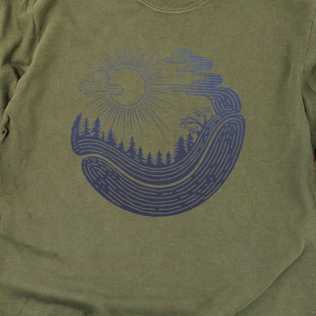 Forest Flow Cotton Long Sleeve product image 20