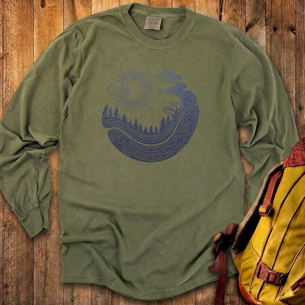 Forest Flow Cotton Long Sleeve product image 19