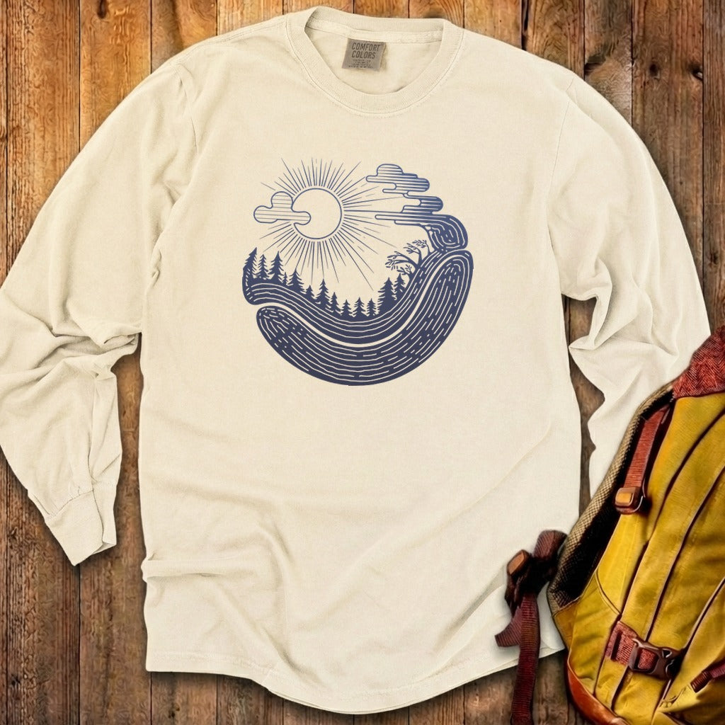 Forest Flow Cotton Long Sleeve product image 1
