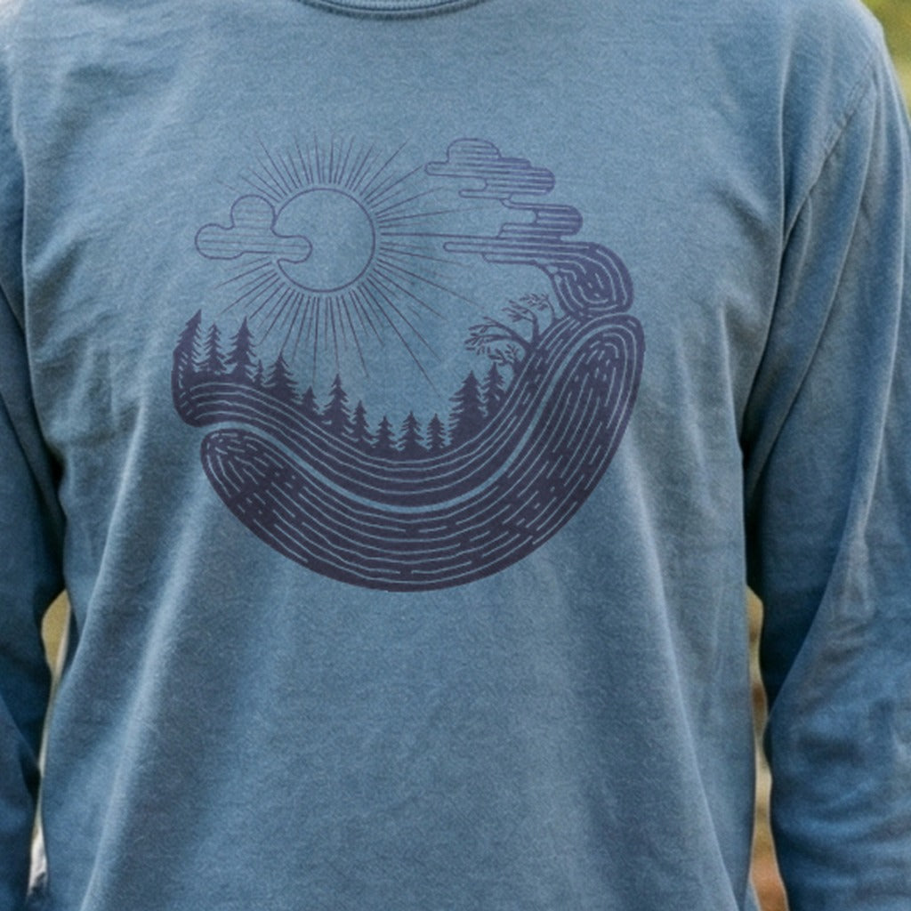 Forest Flow Cotton Long Sleeve product image 3