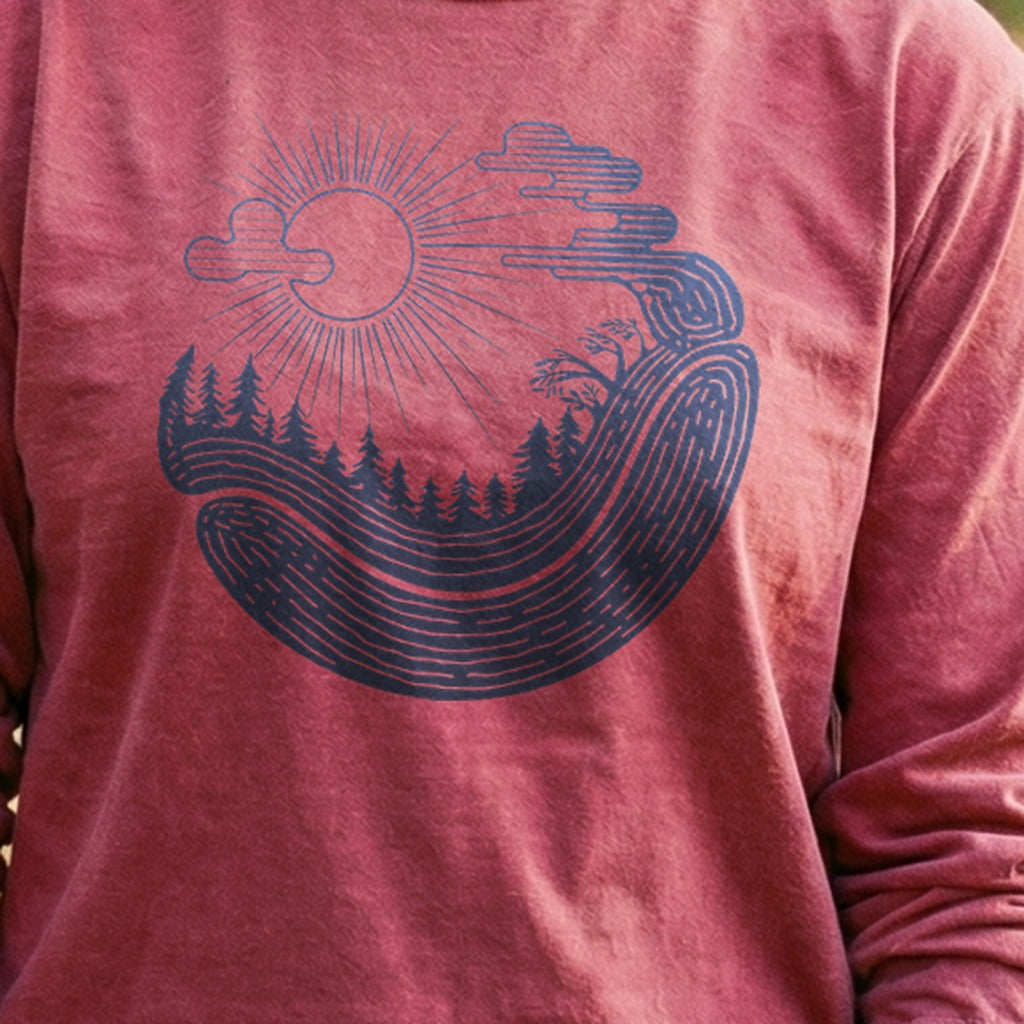 Forest Flow Cotton Long Sleeve product image 5