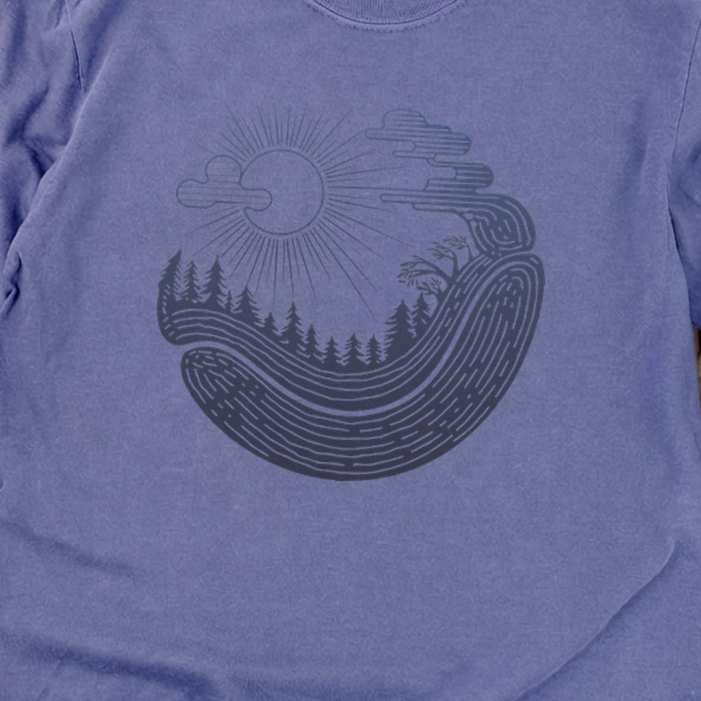 Forest Flow Cotton Long Sleeve product image 30
